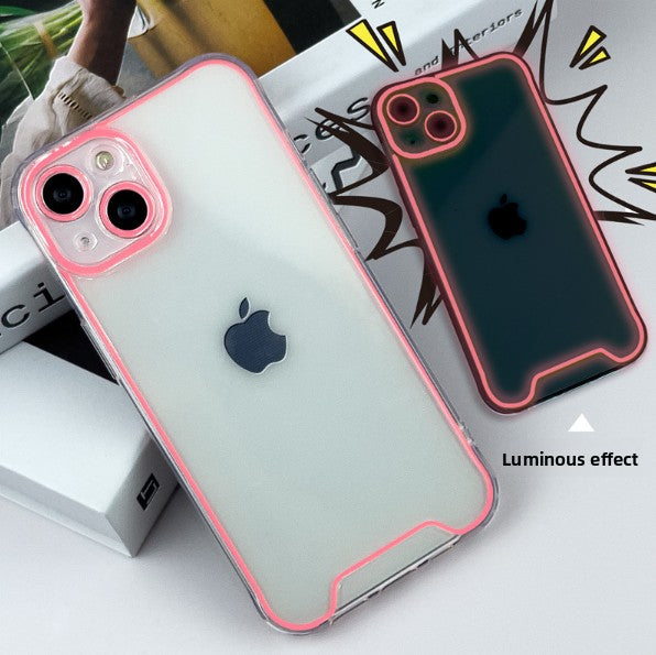 Fluorescent phone cases are suitable for Apple devices.